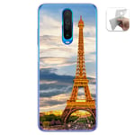 Coque Gel TPU pour Xiaomi Pocophone Little X2 Design Paris Dessins