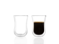  Horwood JDG35 275 ml Latte Glass, Set of 2 : Home