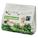 Puro Sachet 16 dosettes souples - FairTrade compatibles Senseo contenant 7g de café 80% Arabica 20% Robusta