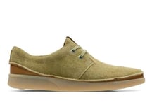 Clarks Oakland Lace Sandstone Suede Leather Lace-up Shoes uk 11 eu 46