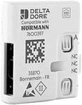 Hörmann DeltaDore Passerelle avec Adaptateur HCP (pour la Commande de Portes de Garage Via Tydom Smart Home System, avec câble de raccordement, 51 x 47,5 x 16 mm) 4510103, Blanc