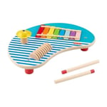 Fisher-Price-Table musicale en bois avec instruments de percussion HXT91