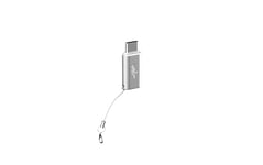 Mobility Lab – ML313870 – Adaptateur USB-C vers Lightning – Plug and Play, Charge et Synchronise, Super Compact, Dragonne intégrée – Finition Aluminium