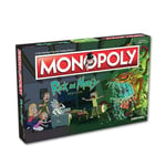 Rick and Morty Edition Monopoly Winning Moves Fast Dealing Property Trading Game