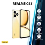 Realme C53 Global Ver. Android Mobile Phone (Gold/6+128GB/Unlocked/Dual SIM)