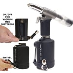 BATO Heavy-Duty Luftnitteapparat 2,4-4,8mm Med vacuum system