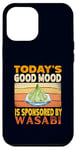 Coque pour iPhone 12 Pro Max Today's Good Mood est sponsorisé par un amateur de cuisine japonais Wasabi