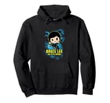 Bruce Lee The Little Dragon Cartoon Portrait Pullover Hoodie