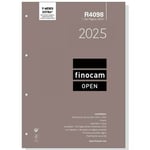 Recharge pour agenda Finocam OPEN R4098 4000 A4 2025 21 x 29,7 cm