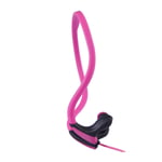 WE Écouteurs Sport Filaire avec Micro Bouton ON/OFF, ecouteur Intra-Auriculaire Légers avec microphone, Arceau Tour de Cou, Parfait pour Running Jogging Gym - Rose - Neuf