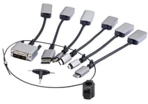 Prokord Video Adapter Kit Premium All+usb Hdmi Type A Dvi-d, Displayport, Displayport Mini, Hdmi Micro, Hdmi Mini, Usb-c