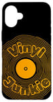 Coque pour iPhone 16 Plus Vinyl Junkie Retro Record