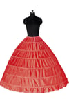 Jupon De Mariage Long À 6 Cerceaux Crinoline,Noir Et Blanc,Robe De Bal,Jupe Sous-Jupe,Demi-Jupe,Accessoires 2023