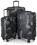 Suitline - Set de 3 Valise Bagages Rigide, (S, M, L), Camouflage