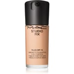 MAC Cosmetics Studio Fix Fluid SPF 15 24HR Matte Foundation + Oil Control Matterende foundation SPF 15 Skygge N4.75 30 ml