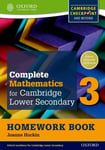 Joanne Hockin - Complete Mathematics for Cambridge Lower Secondary Homework Book 3 (First Edition) Pack of 15 Bok