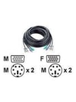 ATEN 2L-1020P/C - kabel til tastatur / v