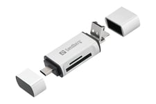 Sandberg kortläsare - micro USB / USB / USB-C