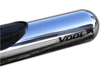 Vool VOLV11-2-120_dieselbensin sidorör, 76MM - Med instegslister Mitsubishi Outlander 2013-2015