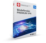 Bitdefender Premium VPN 2025 | 10 appareils | 1 An | PC/Mac/Smartphone | Code d'activation envoyé par la poste