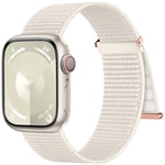 Higgs Bracelet Tissé Nylon Compatible avec Bracelets Apple Watch 38mm 40mm 41mm 44mm 45mm 46mm Ultra 2 49mm Femme, Bracelet Elastique Sport Loop Nylon pour iWatch Serie (42mm 10) 9/8/7/6/5/4/3/2/1/SE