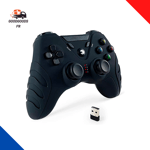 Manette PC Sans Fil, PS3 Manette PC Gamepad Avec Double Vibration