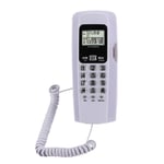 T555 Mini Wall Mounted Phone Caller ID Hotel Home Office Telephone With LCD Dis