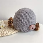 ZCZWQ Hiver bébé Chapeau Mignon bébé bébé Petit Chapeau bouclé Chapeau tricoté (Color : 5)