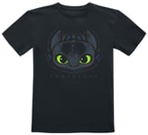 How to Train Your Dragon Kids - Toothless T-Shirt black