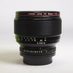 Canon Used Lenses Film - FD 85mm F1.2 L