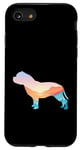 Coque pour iPhone SE (2020) / 7 / 8 Bully Dog Nature Randonnée Chien Sunrise Adventure