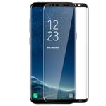 Force Glass Tempered Glass Protection film for Samsung Galaxy S8 - Black