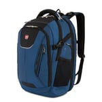 SwissGear 5358 USB ScanSmart Laptop Backpack. Abrasion-Resistant & Travel-Friendly Laptop Backpack (18", Blue/Black).