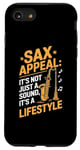 Coque pour iPhone SE (2020) / 7 / 8 Sax Appeal Ce n'est pas qu'un son, c'est un saxophone lifestyle