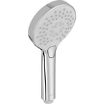 Pommeau de douche JACOB DELAFON Metro chrome, 3 jets Economie d'eau