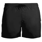 Muchachomalo Badebukser Solid Swimshorts Svart polyester Large Herre