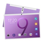 TGHY Tablette Tactile Android 10 Pouces, 3G Cellular + WiFi, 4Go RAM + 64Go ROM, Processeur Octa-Core, Écran HD IPS, Caméra Avant 2MP + Arrière 8MP, Extensible 128Go, Bluetooth, GPS,Violet,2GB + 32GB