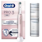 Oral-B Pro 3 3500 Electric Toothbrushes With Travel Case 3 Modes - PRO3500PKSTR