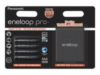 Panasonic Eneloop Pro Bk-4Hcdec4be - Batteri 4 X Aaa - Nimh - (Uppladdningsbart) - 930 Mah