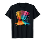 Melting Accordion Instrument Music Accordionist Musician T-Shirt