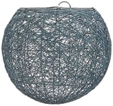 Lum & Co Écran Suspension en forme de boule - gris foncé - 20 cm de diametre