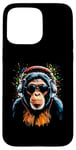 iPhone 15 Pro Max Funky DJ Monkey with Shades and Headphones Case