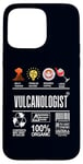 iPhone 15 Pro Max Vulcanologist Job Definition Skills Coffee Wine Sarcasm Case