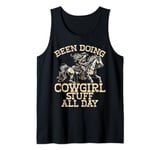 Love Country Music, Cowgirl Vibes & Horses Co. Tank Top