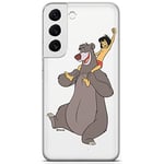 ERT GROUP mobile phone case for Samsung S22 PLUS original and officially Licensed Disney pattern Jungle Book 002 optimally adapted to the shape of the mobile phone, partially transparent