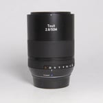 Zeiss Used Touit 50mm f/2.8M Planar T* Macro Lens Fujifilm X