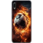 Mobilskal till Huawei Y6 Pro (2019) med Fotboll motiv