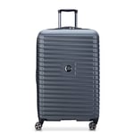 DELSEY PARIS Cruise 3.0 Valise Rigide Extensible avec roulettes pivotantes, Graphite, Checked-Large 28 inch, Cruise 3.0 Valise Rigide Extensible avec roulettes pivotantes