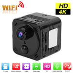 Mini Wifi Camera 4K Motion Detection 170° Wide Angle Night Viewing Cctv Re GFL