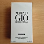 Giorgio Armani Acqua di Gio Parfum Refillable Spray 125ml - New Sealed